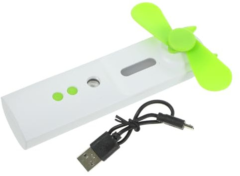 OSALADI Mini Ventilateur Brumisateur Portable De Voyage Ventilateur Rechargeable En Abs Pour Activités De Plein Air