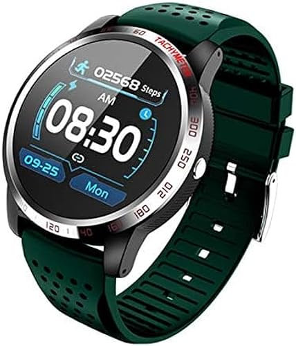 Smart Watch da uomo con chiamata Bluetooth W3 ECG + PPG HRV Misuratore di pressione sanguigna Cardiofrequenzimetro Sport Tracker Bracciale impermeabile,C