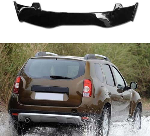 KEAAN Auto Heckspoiler Dachspoiler für Dacia Duster 2011-2014, ABS Dachheckspoiler Dach Kofferraumspoiler Heckflügel Auto Modification Zubehör
