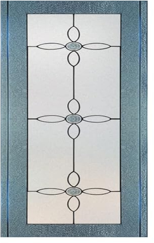 Vinilos para Cristales Película de vitral for Puerta, Pegatina de Pintura Negra, Arte Adhesivo estático Esmerilado, decoración de Marco de Vidrio Coloreado(Color:27,Size:40X135cm)