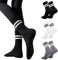 3 Paar Stoppersocken Yoga Socken Damen,AntiRutschSocken für Pilates Barre Ballett Tanz Trampolin (DE/NL/SE/PL, Alphanumerisch, Einheitsgröße, Regular, Regular, A 3 Paar – Schwarz + Weiß + Grau)