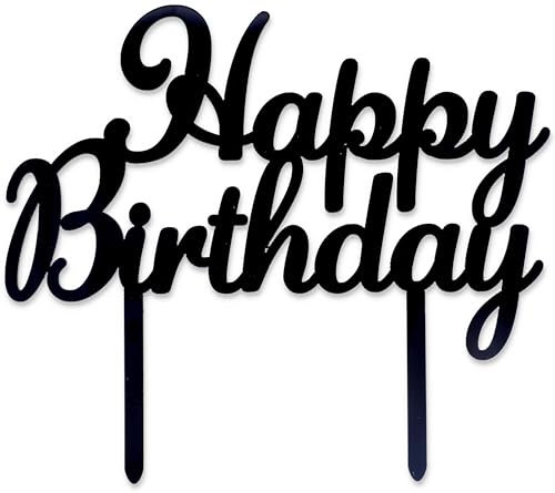 Cake Topper Happy Birthday Nero
