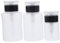 PAMINGONO Manicure Supplies Refillable Press Bottles for Nail Polish Remover Essence