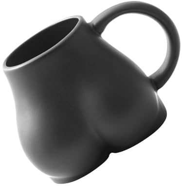 Generico Funny Coffee Cup With Ass For Women, Funny Big Coffee Mugs, 300ML Ass Shaped Cup, Female Body Cup Vase, Funny Tea Cup, Coffee Cup