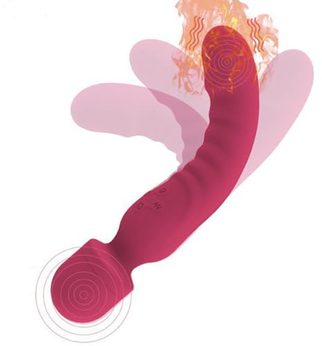Seckoe Vibration für Frauen Magic Wand Massagestab für Frauen Sex Sehr Stark Vibratorensets für Frauen Groß Massage Stab erhitzt von 39,5 °C Klitoris Stimulator Selbstbefriedigung für Die Frau Sextoy
