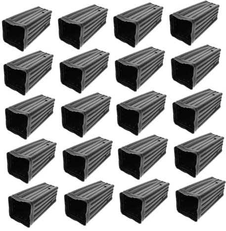 Sosoport Bolsas para Viveros 50pcs Macetas De Plástico para Viveros Fácil De Usar y Económico