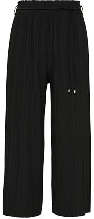 s.Oliver Black Label Damen 2166231 Plissee-Hose, schwarz, 52