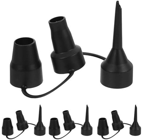 NAMOARLY 4 Stück Luftpumpen Düsen Aus Kunststoff Für Luftbetten Ersatzdüsen in 3 Größen Kompatibel Mit Luftmatratzenpumpen Leicht Und Robust Zubehör Für Reise Und Haushalt