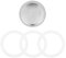 Sivaphe Espresso Maker Replacement Parts for Aluminum Moka Pot, Includes 1 Filter and 3 Silicone Gasket Seals