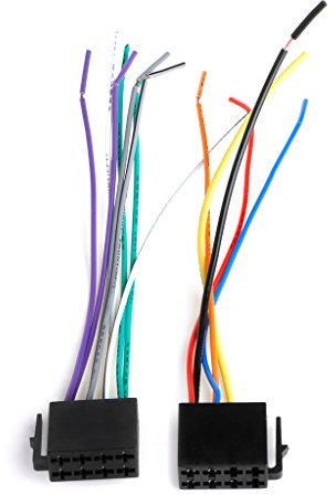 GROOMY Kit de Prise de câble de connecteur d'adaptateur d'autoradio pour Le câblage électrique Femelle ISO Universel