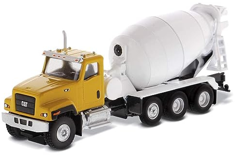 Diecast Masters Caterpillar 85512 Concrete Mixer CT 681, Scale 1:87, Approx. 11.7 x 2.8 x 4.2 cm, from 14 Years, 85512, Yellow