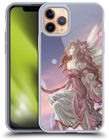 Head Case Designs Offiziell Offizielle Nene Thomas Tagesanbruch Rosa Fee Luftblasen Soft Gel Handyhülle Hülle kompatibel mit Apple iPhone 11 Pro