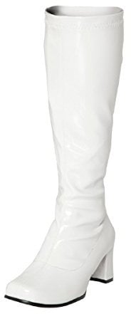 Gizelle Gogo, Stivali ad Altezza Ginocchio Donna, Bianco, 37 EU