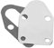 Fuel Pump Plate Chrome Mechanical Fuel Pump Mounting Plate Pad Cover With Gasket it for SB 283 305 327 350 383 400 Engine + fuel pump block off plate chevy 350