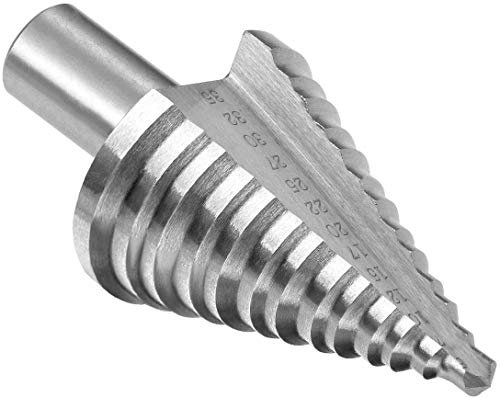 YYWEi HSS Stufenbohrer Schälbohrersatz Ø 5-35mm Profi Stufenbohrer Schälbohrer 2 Schneiden Konusbohrer Kegelbohrer für Metall, Holz, Kunststoffe