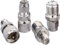 TUOLNK 4 Typen SMA Stecker auf Mini UHF Stecker einstellen Mini UHF auf SMA RF Koax Adapter Kit für drahtlose Antenne/RF Koaxialkabel SMA auf Mini UHF Antennenadapter