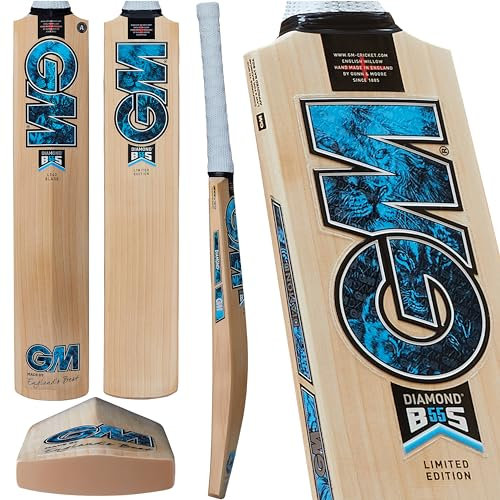 Gunn & Moore Unisex Jugend Diamant 606 Cricketschläger, Natur, Size 6-Player Height 157-163cm