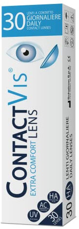 ContactVis Extra Comfort Lens 30 lenti a contatto giornaliere, -2,75