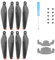 O'woda Mini 3 / Mini 3 Pro Hélice en Fibre de Carbone, Lames de Réduction de Bruit Ultralégère Ailes de Drone de Rechange Propeller avec Support d'hélice pour DJI Mini 3 / Mini 3 Pro Accessoires