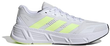 Adidas Herren Questar Shoes, Cloud White/Green/Crystal White, 44 2/3 EU
