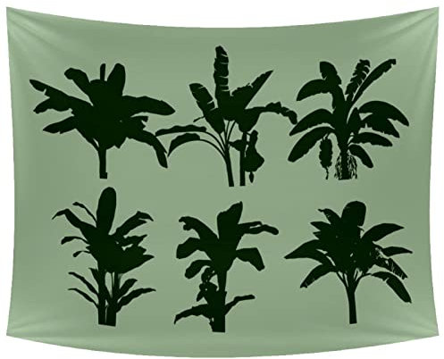 Tapisserie Wandbehang für Zimmer Bananenbaum
