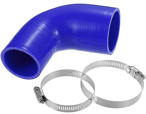 A ABSOPRO 1 Stück Auto Silikon Schlauchkupplung Blau 2 ID bis 2,48 ID