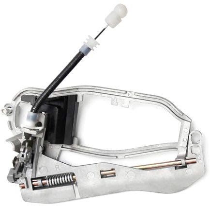 Hoypeyfiy Exterior Door Handle Carrier Replacement for X5 E53 SUV 2000-2006 Replace 51218243616 51218243615 (Right)