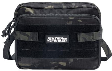 EXCELLENT ELITE SPANKER Taktische EDC Admin Tasche EMT Utility Tasche Taktisches Nylon Gürteltaschen Taktisch Nylon Medizinische Tasche mit Gurt(MCB)