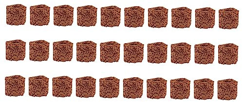 FRCOLOR 60stücke Teiliges Wasserpflanzen Fixierringe Keramikpflanzhalter Für Aquarien Verhindert Das Aufschwimmen Von Wasserpflanzen Für Dekoration Von Teichen Und Aquarien