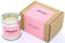 AROMISTA Rose Garden Sojakerze 200gr. handgemacht Kerze 100% recycelbar Sojawachs Duftkerze Brenndauer 50 Stunden