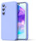 Byvuwiay Cover per Samsung Galaxy A55 5G, Morbida Silicone Liquida TPU Protettivo Ultra Slim Custodia Antiurto, Custodia Compatibile con Samsung Galaxy A55 5G - Viola