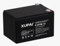 Blei-Gel-Akku A1 12V 12Ah Akku AGM Vlies Batterie Blei Batterie VRLA Bleiakku Akkubatterie Versorgungsbatterie Ersatzakku Zyklenfest Wartungsfrei Solar Notstrom Rasenmäher Rollstuhl Kinderauto
