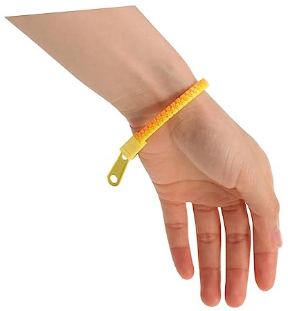 VICASKY 72stücke Teiliges Modisches Zipper-armband Zwei Farben Hand-sinnes-spielzeug Für Mädchen Als Party- Für Freundschaftsarmbänder