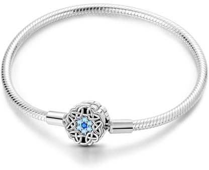 MULA 925 Sterling Silber Schlange Kette Charme Armband Schmetterling Herz Klee mit 5A Cubic Zirkonia Armbänder für Damen Schmuck für Sie