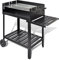 Barbacoa de columna con 2 ruedas, 40714