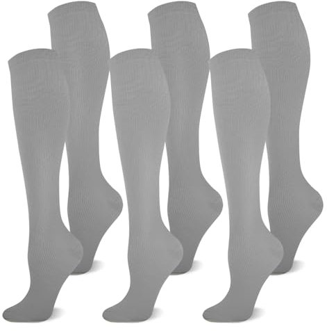 CAMPSNAIL Kompressionsstrümpfe Damen und Herren Stützstrümpfe Kompressionssocken für Flug Sport Reisen Laufen