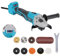 4-1/2 Inch Angle Grinder for Makita 18V Battery(Not Included),High-Power Cut-Off/Angle Grinder for Metal Cutting Grinding Sanding Polishing