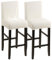YISUN Wasserdicht Barhocker Bezüge Stuhlhussen Stretch Barhocker Bezug mit Rückenlehne, Abnehmbarer Waschbarer Stuhlhussen Barhockerbezüge für Kurze Drehstuhl Esszimmerstuhl Bar Hocker (2er Set)