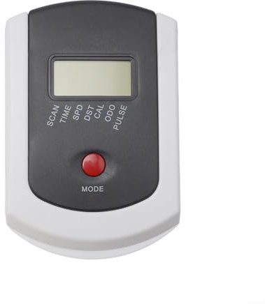 LCD Monitor Speedometer For Stationary Bikes - Exercise Bike Computer Indoor Monitor with TIME, ODO, DST, CAL Function - Cycle Analytical Instrument Counter