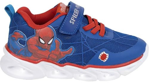 CERDÁ LIFE'S LITTLE MOMENTS Niños Led Suela Ligera Eva-Deportiva Luces Spiderman Sportlich, Dunkelblau, 26 EU