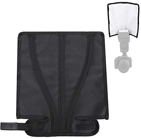 Universeller Blitzdiffusor mit Hakenschlaufe Faltbare Softbox f r Blitzger t professioneller Reflektor f r weiches Licht in der Fotografie kompakt und tragbar