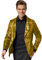 dressforfun Glitzer Pailletten Blazer, Sakko, Kostüm Herren, Faschingskostüme Männer, Karneval, Kostüme für Erwachsene, 80er Jahre Outfit, Discokugel, Gruppenkostüm Erwachsene - Gold, M