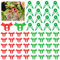 Axinyijia 120 Stück Pflanzenbieger, 90 Grad Pflanzen Bieger Clips, Lst Clips Low Stress Training für Garten Pflanzenclips