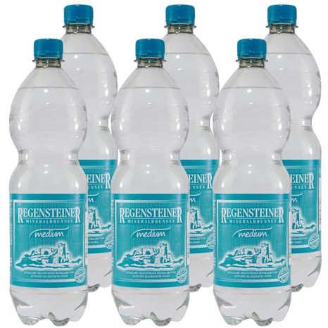 Regensteiner Mineralwasser -Medium- (12 x 1,0L)