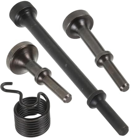 GETAJGHSD Heavy Duty Pneumatic Air Hammer Drift Set with Pin Punch and Rivet Tools Air Bit Tools Kit for Smooth Riveting and Hammering for Industrial Use