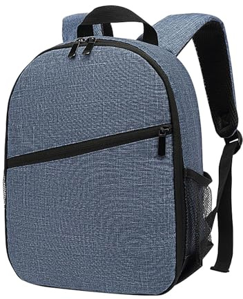 Kamerarucksack – Nylon Polyester | DSLR-Rucksack | Kamerataschen Für Fotografen | Cameraa Reiserucksäcke, Fototasche Für DSLR, Spiegelreflexkameras, Objektive, Blitzgeräte, Outdoor-Reisen, Wandern, St