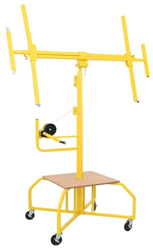 Generico Sollevatore per cartongesso Giallo 300 x 107 x 330 cm Acciaio,Commercio e Industria,Movimentazione di Materiali,Elevatori e paranchi,Argani-42041172