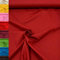 MAGAM-Stoffe Sophie Baumwollstoff Uni 100% Baumwolle Oeko-Tex Meterware 50cm (15. Dunkelrot)