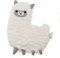 Lama Körnerkissen mit Lavendelduft