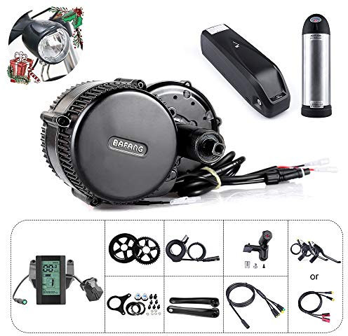 Bafang BBS01B Kit de vélo électrique pour kit de Conversion de Moteur Pédalier 36V 250W / 350W / 500W ou mi-Moteur avec 36V Batterie